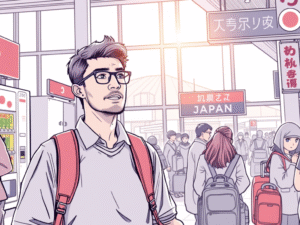 How I Came to Japan: From Dream to Reality Create A High Resolution Highly Detailed Image Depicting A Person At 300x225
